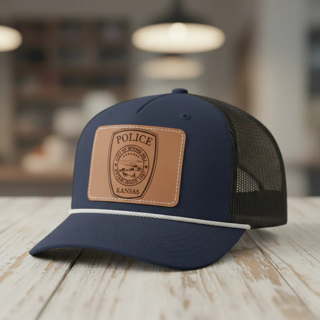 Spring Hill Police Patch SVG

Kansas Law Enforcement Vector Design

Pioneer Scene Seal Engraving File

Spring Hill KS Police Sign CNC File

Police Shield Patch Vector for Laser Cutting