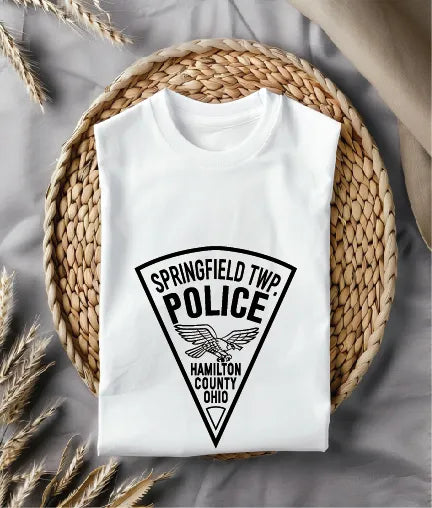 Springfield Township Police Department Patch Ohio SVG Police Vector