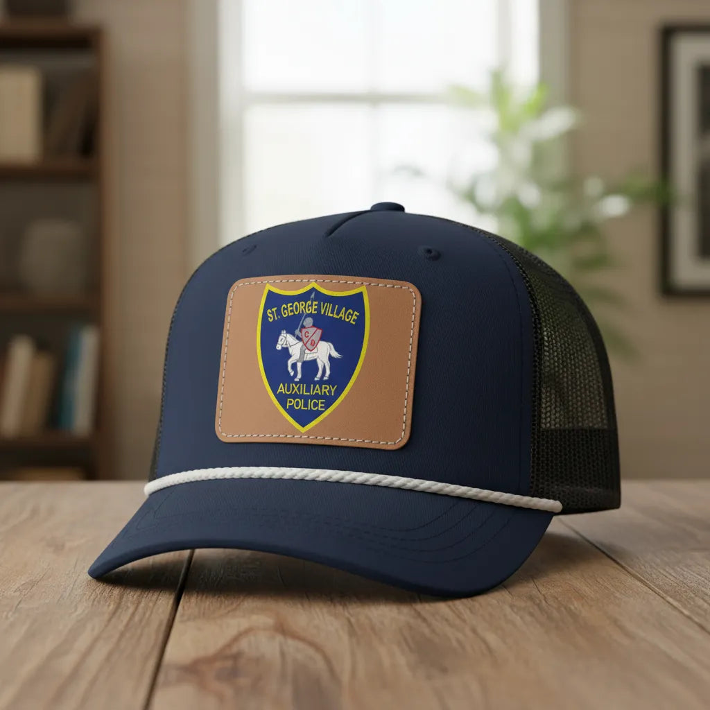 Color St. George Auxiliary Police Patch SVG

Village of St. George Law Enforcement Vector

Patriotic Eagle Shield Sublimation File

Auxiliary Police Sign CNC Vector

Full Color Police Patch Vector for Vinyl Cutting