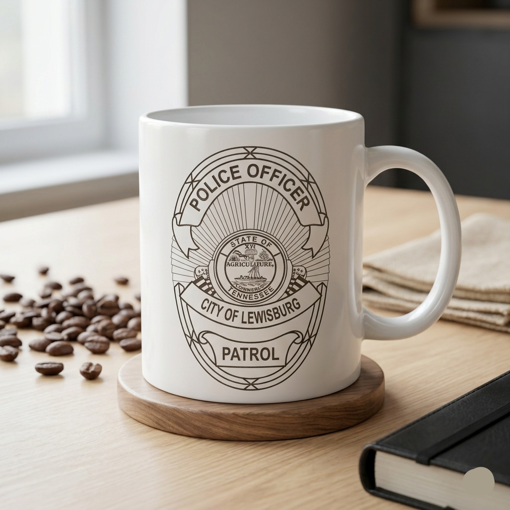 City of Lewisburg Police Officer Badge SVG for CNC

Lewisburg TN Police Badge Vector for Laser Engraving

City of Lewisburg Tennessee Law Enforcement Emblem for Wood Carving

Professional Lewisburg Police Shield Vector Design

Lewisburg TN Police SVG Logo for CNC Router Projects