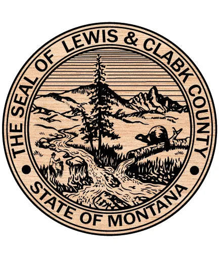 The Seal Of Lewis And Clark County Montana SVG Government Vector