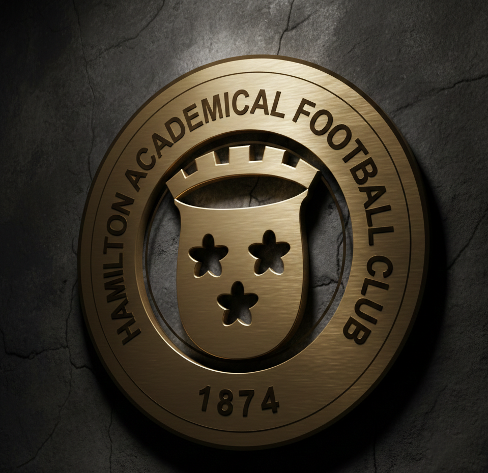 Hamilton Academical FC Logo SVG

The Accies Football Crest Vector

Scottish Football Club Badge 1874

Hamilton Academical Shield Design

Football Club CNC File