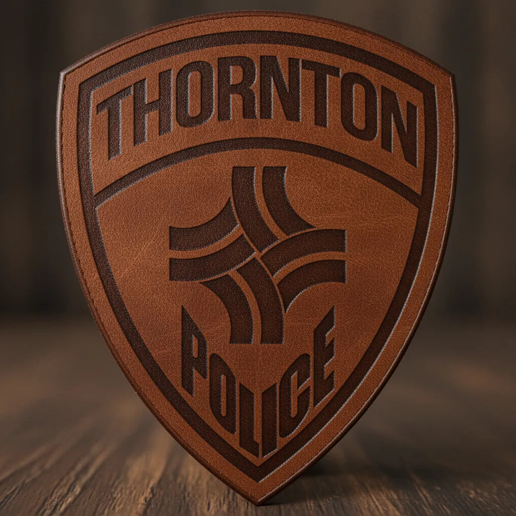 Thornton CO Police Department Patch SVG

Colorado Law Enforcement Shield Vector

Thornton Police Logo Engraving File

Modern Police Patch Sign CNC File

Law Enforcement Patch Vector for Lasers