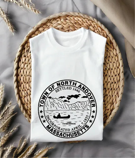 Town of North Andover Seal Massachusetts SVG Massachusetts Town Vector