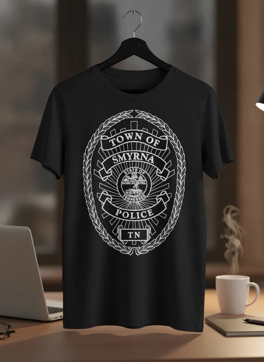 Town of Smyrna TN Police Department Badge SVG

Tennessee Law Enforcement Shield Vector

State of Tennessee Seal Engraving File

Laurel Wreath Police Badge Sign CNC File

Police Shield Vector for Laser Engraving