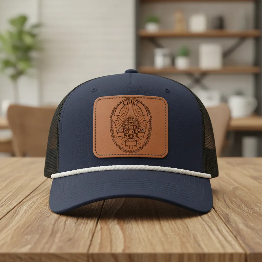 Clint Texas Police Chief Badge SVG

Texas Law Enforcement Vector Design

Police Chief Badge Engraving File

Clint Police Sign CNC File

Oval Sunburst Badge Vector for Laser Cutting