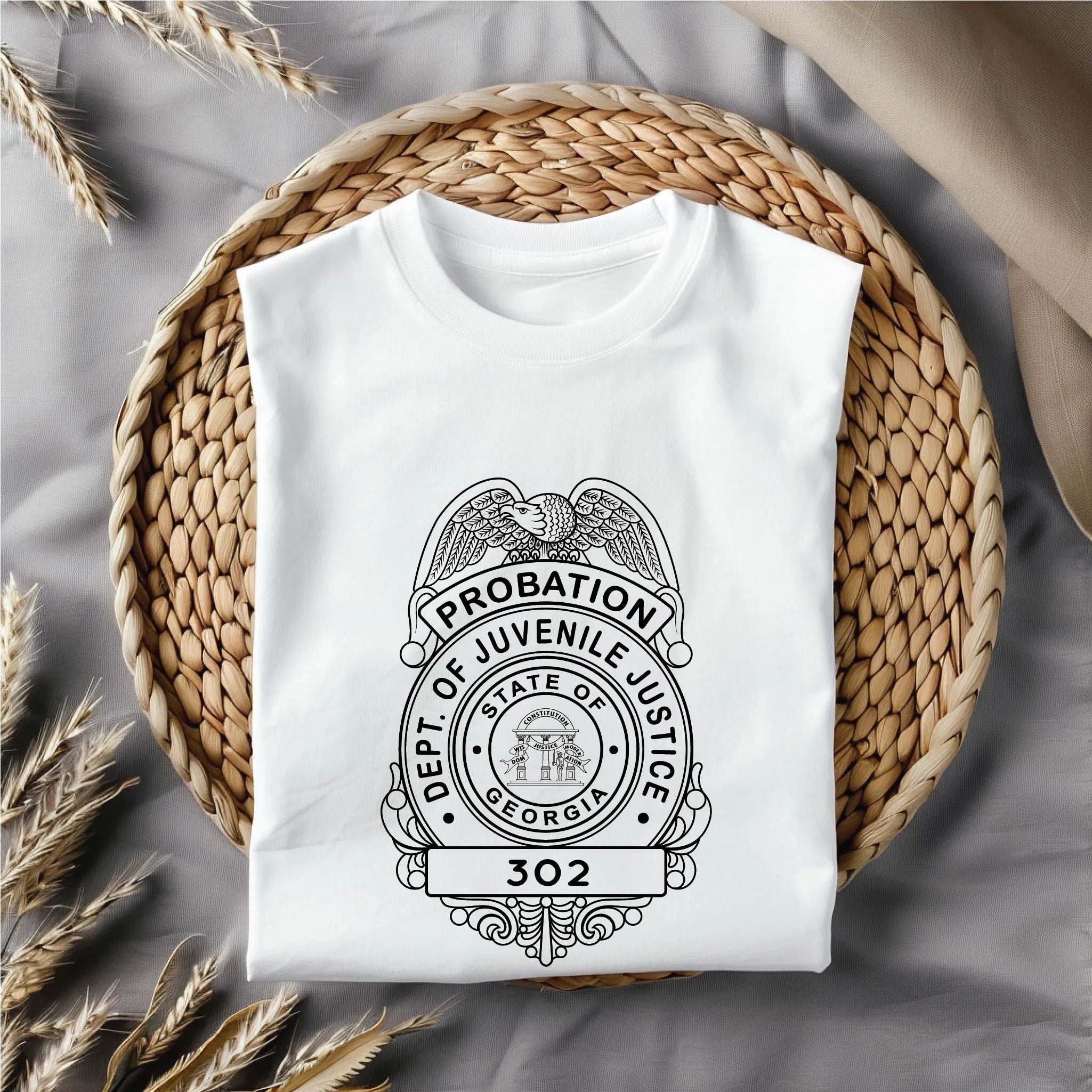 Juvenile Justice Probation Officer Badge SVG

Law Enforcement Shield Vector

Probation Officer Plaque Design

Officer Retirement Engraving File

Probation Badge Sign CNC File