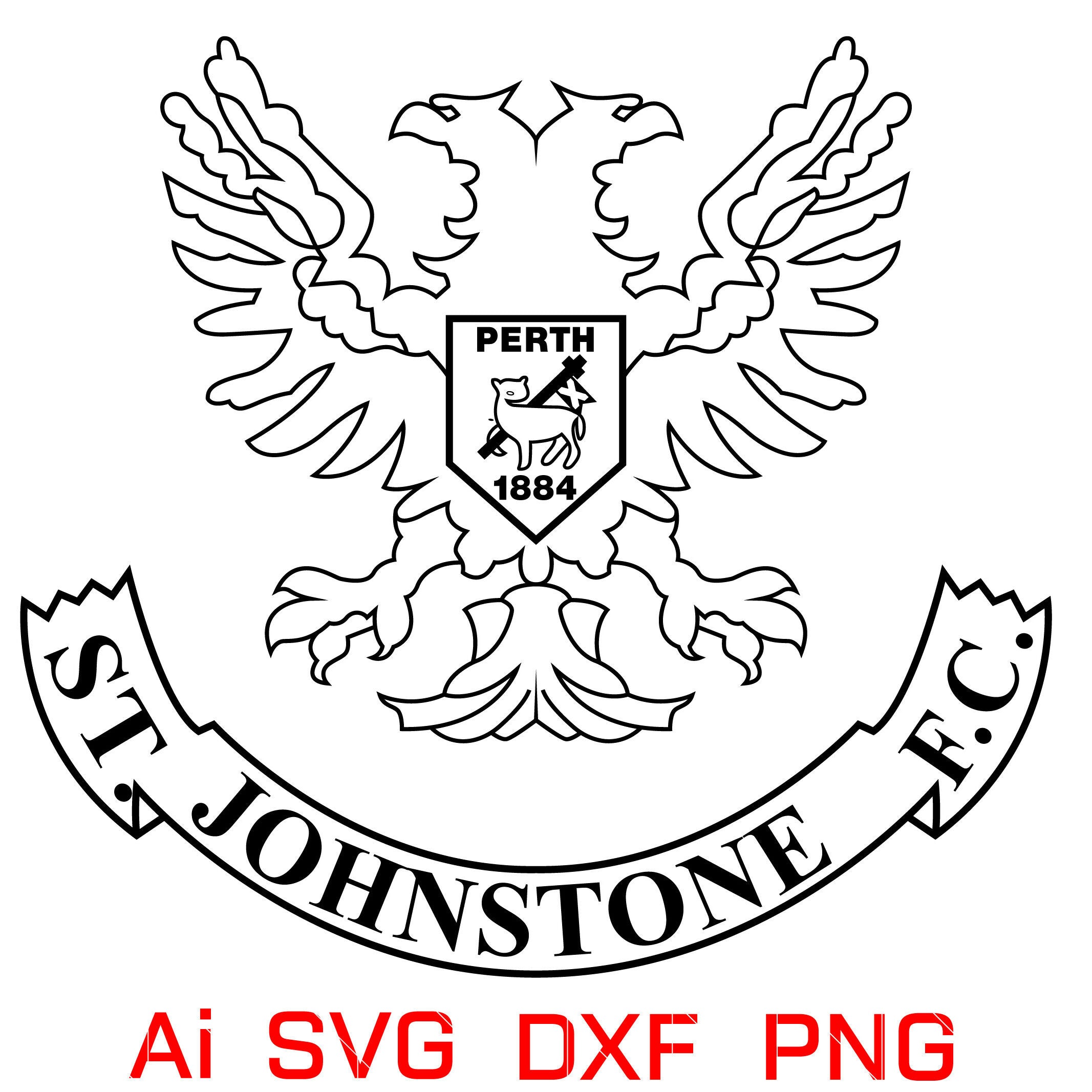 St johnstone f.c Logo-01