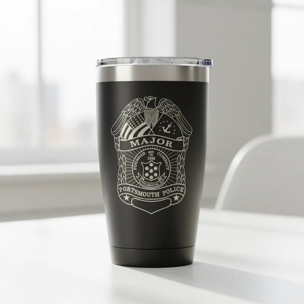 Portsmouth Police Major Badge SVG

Rhode Island Law Enforcement Vector