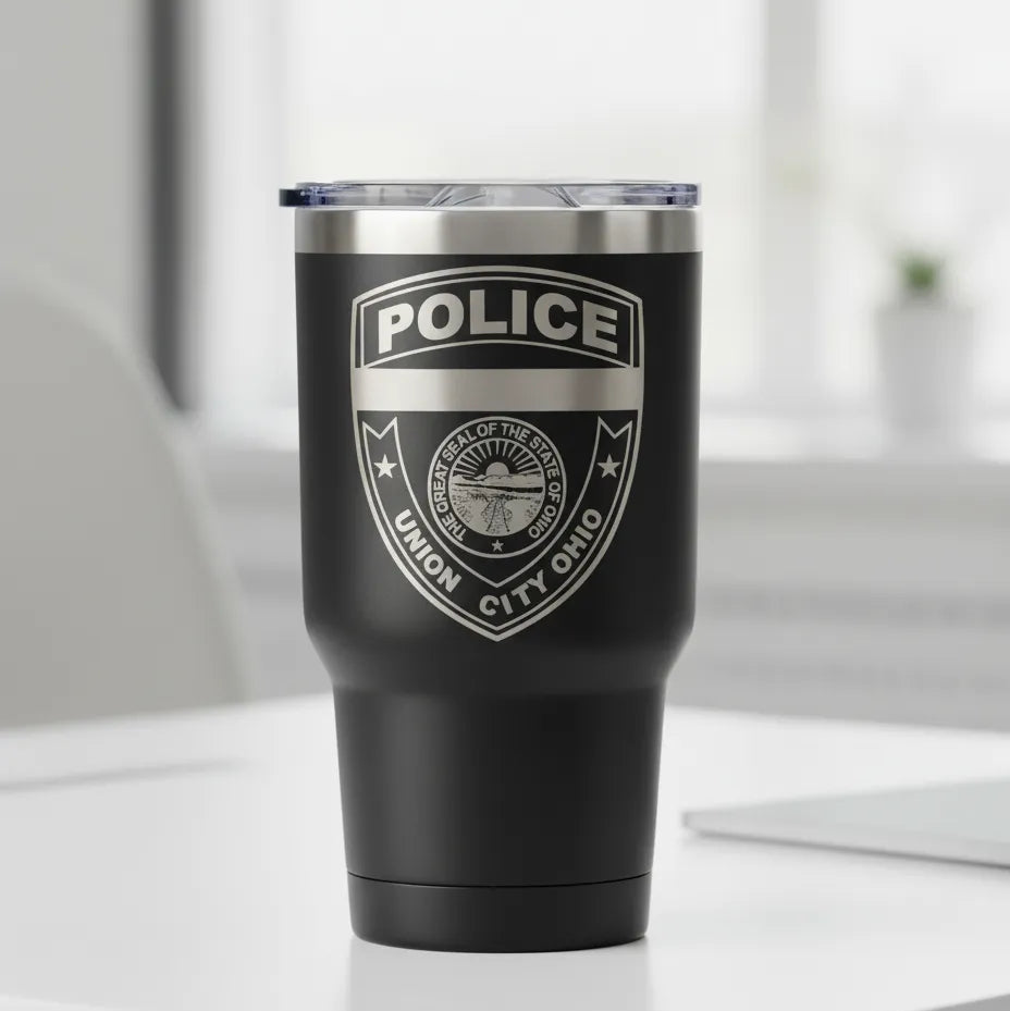 Union City Ohio Police Patch SVG

Ohio Law Enforcement Vector Design

State of Ohio Seal Patch Engraving File

Union City OH Police Sign CNC File

Shield Patch Vector for Laser Cutting