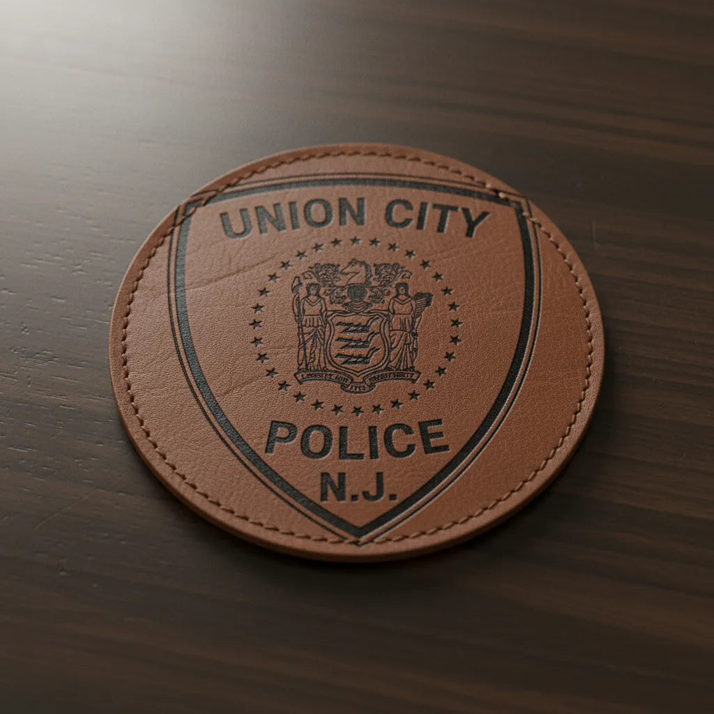 Union City Police Badge SVG

New Jersey Law Enforcement Vector Design

Police Shield Badge Engraving File

Union City NJ Police Sign CNC File

State of New Jersey Seal Vector for Laser Cutting