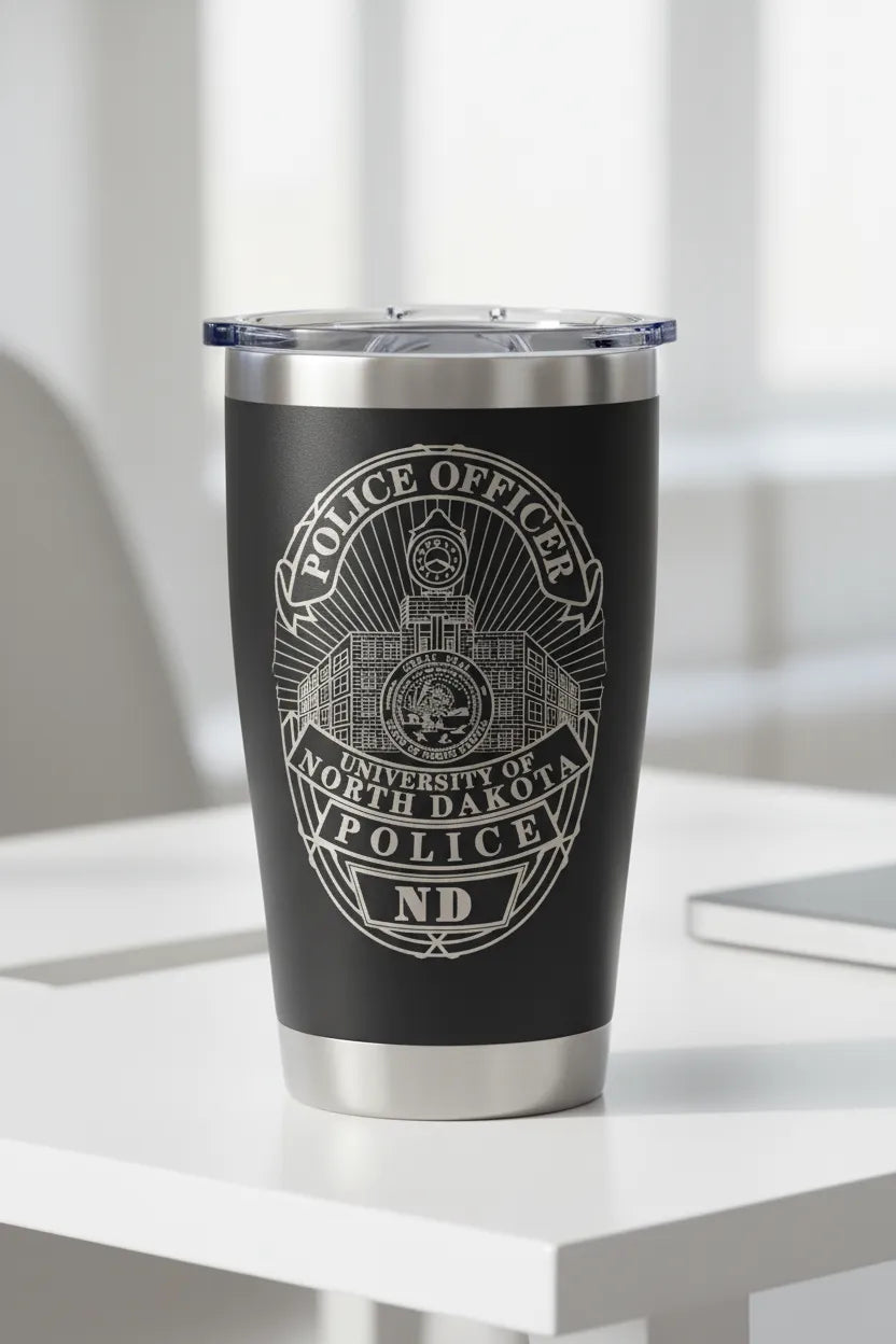 University of North Dakota Police Badge SVG

ND Campus Law Enforcement Vector Design

Eagle Oval Police Badge Engraving File

UND Police Sign CNC Vector File

North Dakota State Seal Vector for Laser Cutting