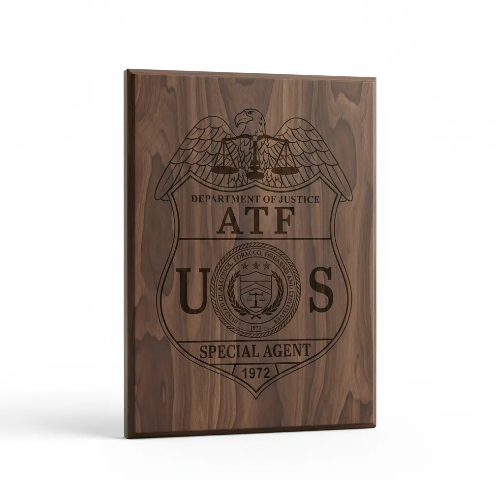 US ATF Special Agent Badge SVG