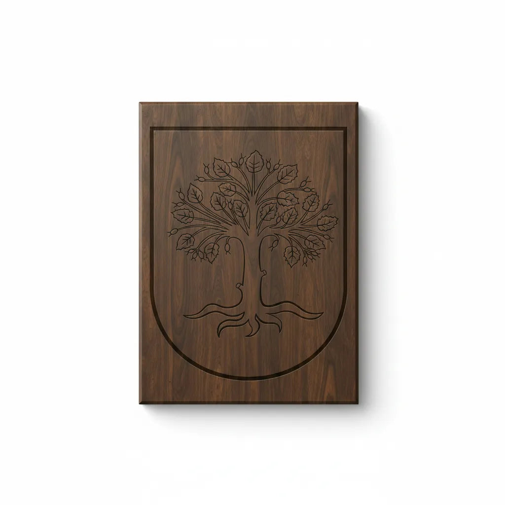 Bocholt Coat of Arms SVG

German Municipal Heraldic Vector

Bocholt DEU Crest Engraving File

German City Shield Sign CNC File

Coat of Arms Vector for Lasers